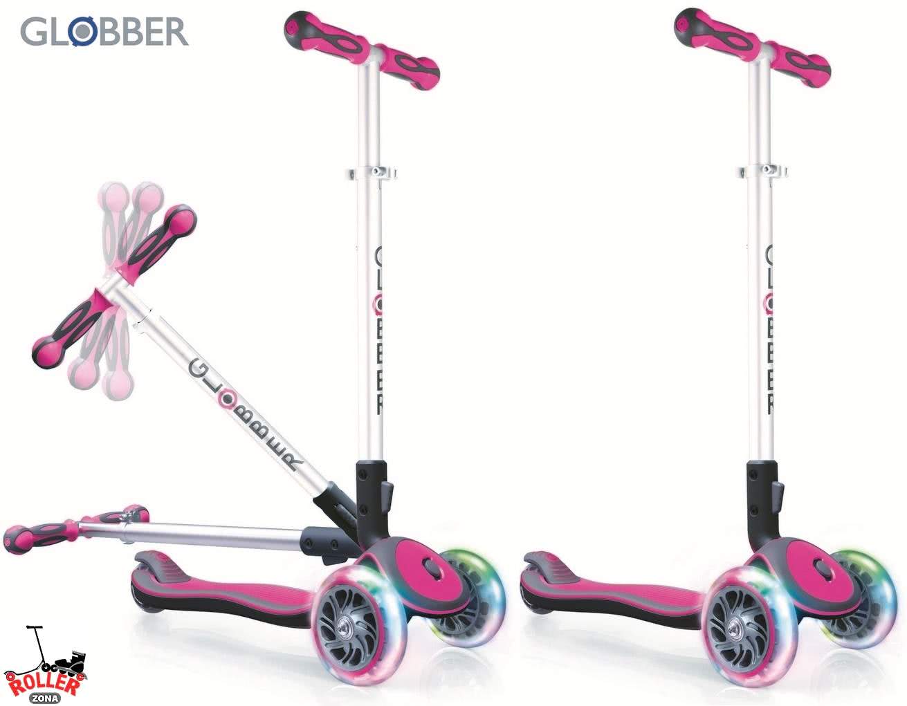 Детский самокат Globber elite f my free FOLD UP light Детский самокат Globber elite f my free FOLD UP light