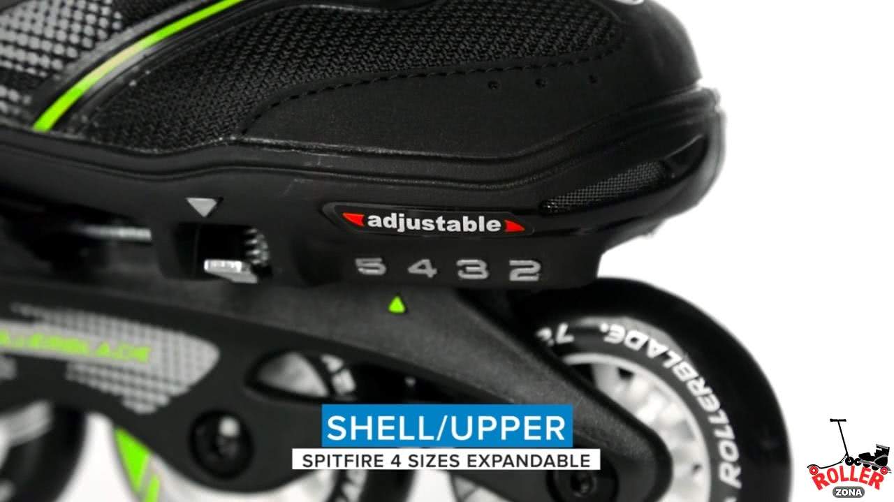 Детские раздвижные ролики Rollerblade spitfire FLASH Детские раздвижные ролики Rollerblade spitfire FLASH
