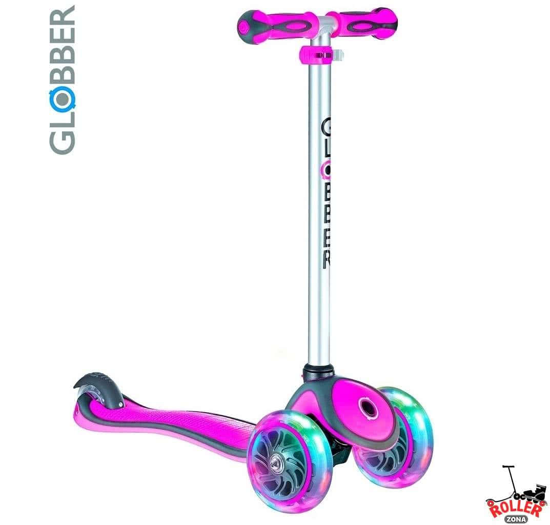 Детский Самокат GLOBBER PRIMO PLUS со светящимися колесами Детский Самокат GLOBBER PRIMO PLUS со светящимися колесами
