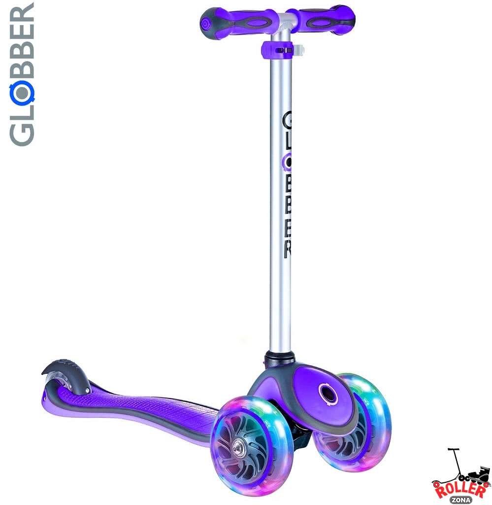 Самокат GLOBBER PRIMO PLUS со светящимися колесами Самокат GLOBBER PRIMO PLUS со светящимися колесами