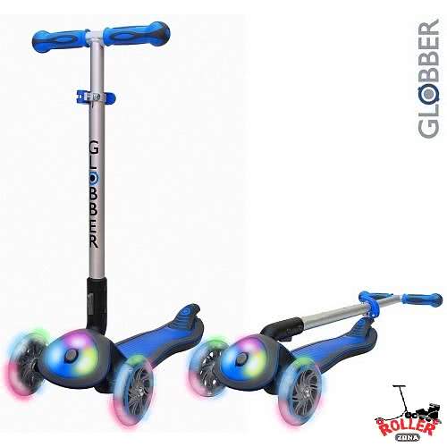 Детский Самокат GLOBBER PRIMO PLUS со светящимися колесами Детский Самокат GLOBBER PRIMO PLUS со светящимися колесами