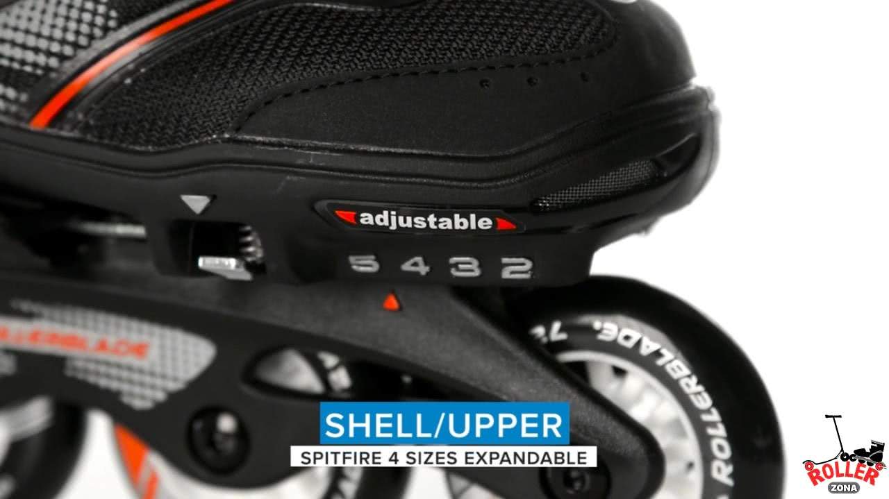 Детские раздвижные ролики Rollerblade spitfire Red Детские раздвижные ролики Rollerblade spitfire Red