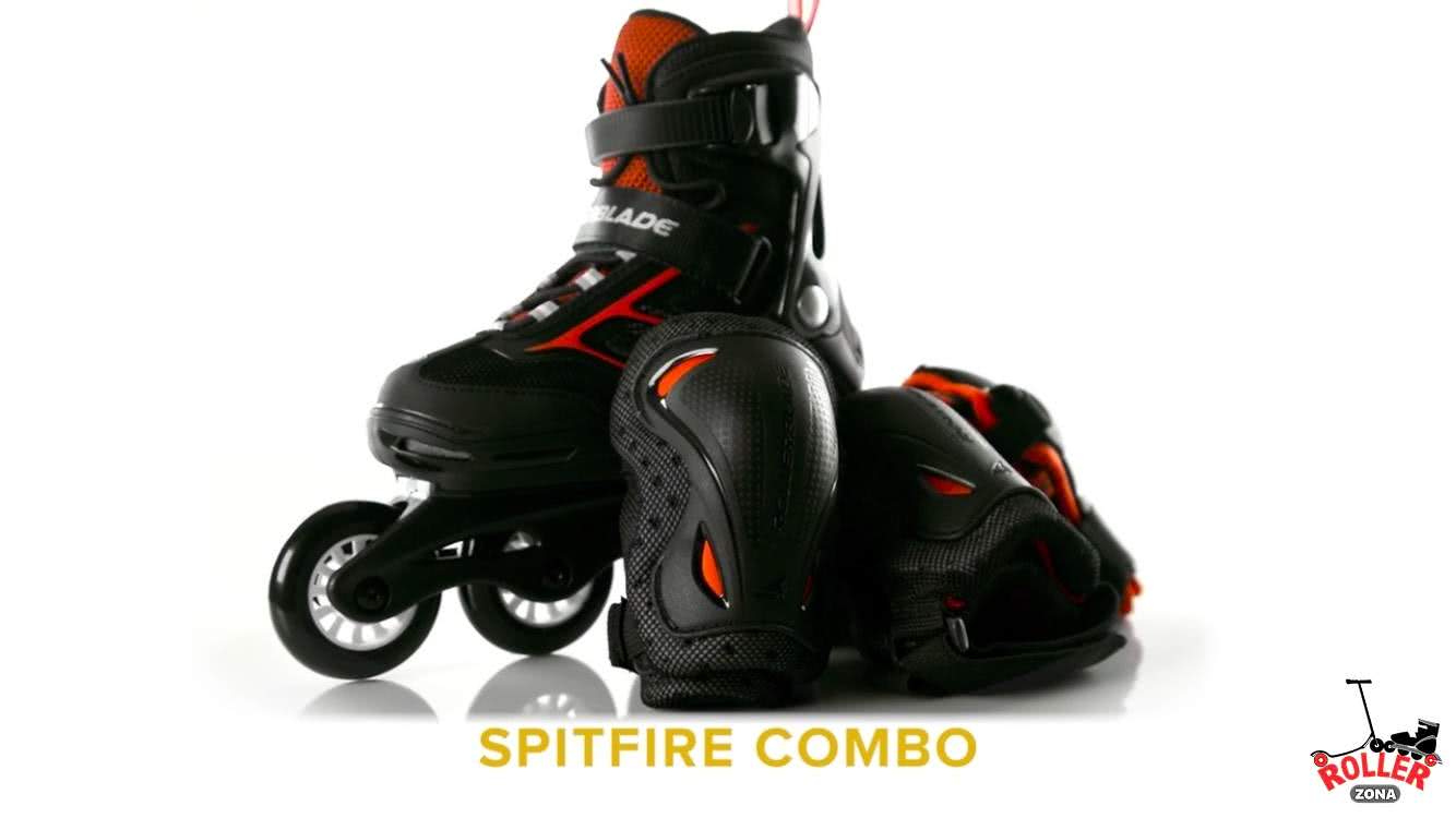 Детские раздвижные ролики Rollerblade spitfire Red Детские раздвижные ролики Rollerblade spitfire Red