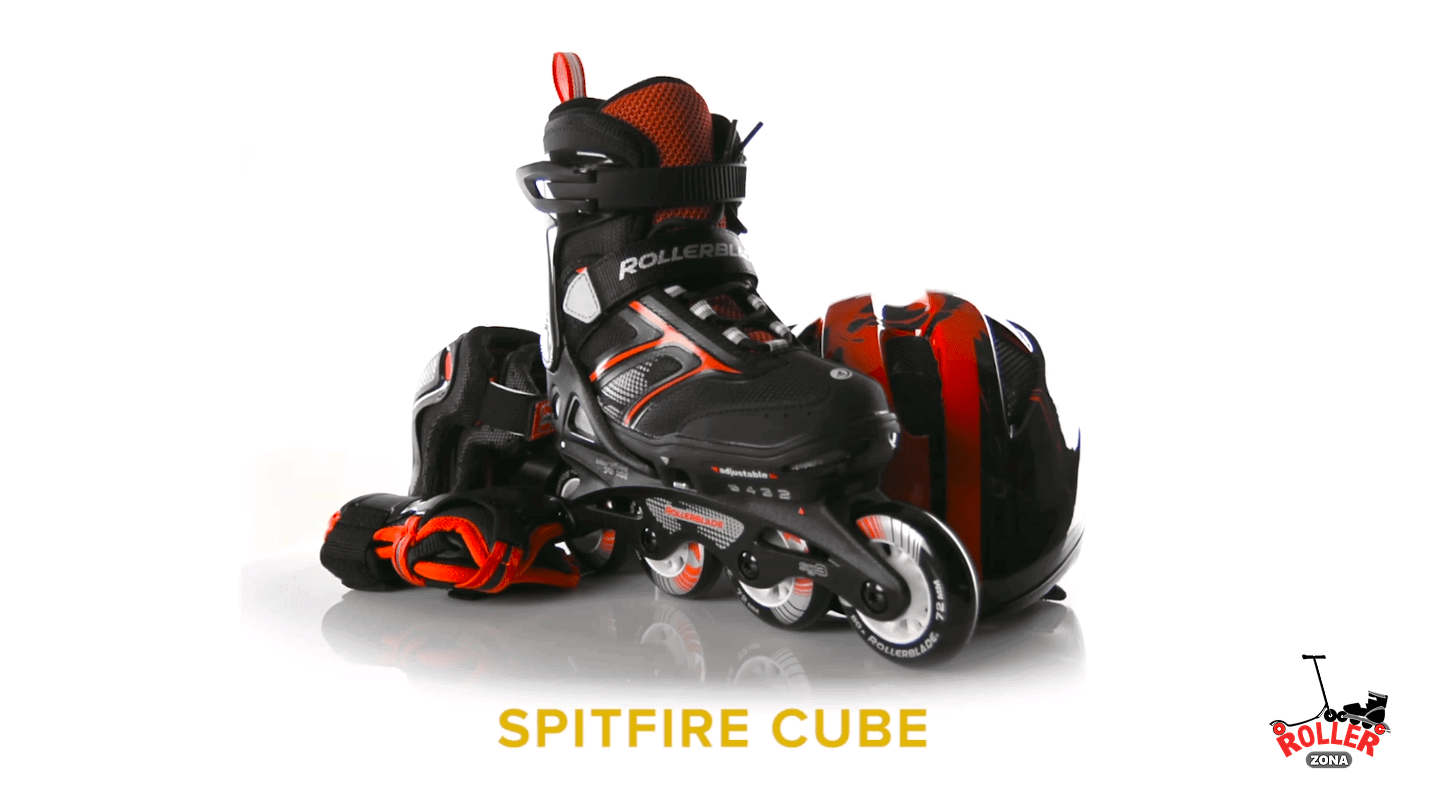 Детские раздвижные ролики Rollerblade spitfire Red Детские раздвижные ролики Rollerblade spitfire Red