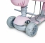 Самокат SCOOTER SMART 5 В 1 С БОРТИКОМ Голубой - Фото №2