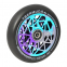 Колесо для трюкового самокату Oath Bermuda 110mm Blue/Purple/Titanium - Фото №3
