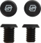 Грипсы Striker Thick Logo Pro Scooter Grips Black/Green - Фото №2