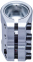 Зажим North Hammer V2 SCS Matte Silver - Фото №3
