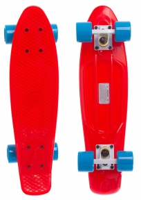 Пенни Борд. Penny Board Fish Skateboards Красный - Фото № 1