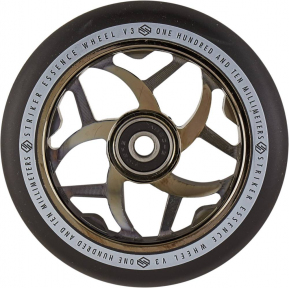 Колесо для трюкового самокату Striker Essence V3 Black Scooter Wheel 110 мм Metallic Black - Фото № 1