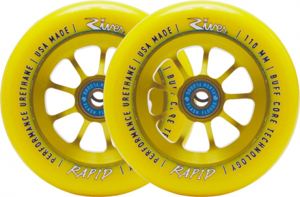 Колесо для трюкового самоката River Naturals Rapid 110mm Sunrise - Фото № 1
