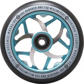Колесо для трюкового самокату Striker Essence V3 Black Pro Scooter Wheel 110 мм Teal - Фото № 1