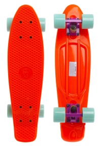Пенни Борд. Penny Board Fish Skateboards Оранжевый - Фото № 1
