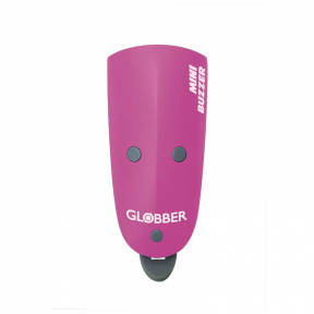 Сигнал Globber звуковой/световой GLOBBER Mini Buzzer 530-110 Розовый - Фото № 1