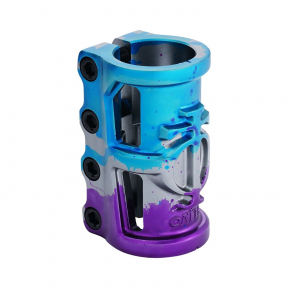 Зажим Oath Cage v2 SCS Blue/Purple/Titanium - Фото № 1