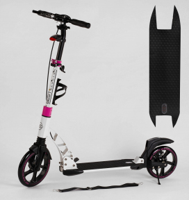 Самокат Best Scooter PU 230/200 Disc Nee v2 Рожевий - Фото № 1