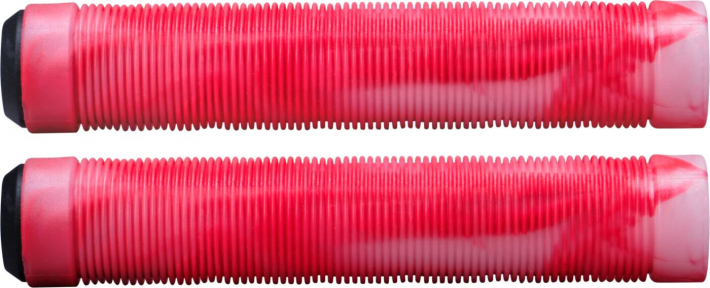 Грипсы Trynyty Swirl Red/Transparent - Фото № 1