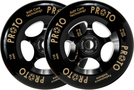 Колесо для трюкового самоката Proto Gripper 110 x 24mm Black On Black - Фото № 1