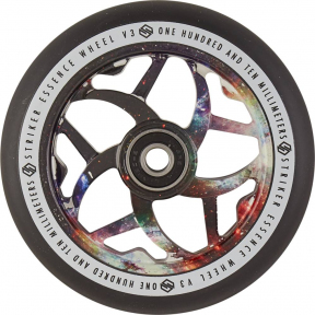 Колесо для трюкового самокату Striker Essence V3 Black Pro Scooter Wheel 110 мм Galaxy Mix - Фото № 1