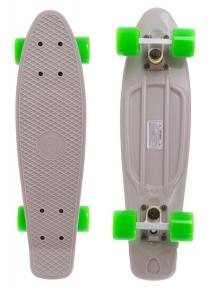Пенни Борд. Penny Board Fish Skateboards Серый - Фото № 1