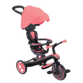 Велосипед детский GLOBBER серии EXPLORER TRIKE 4в1 New Розовый - Фото № 1