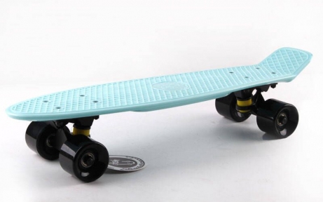 Пенни Борд. Penny Board Fish Skateboards Бирюзовый - Фото № 1