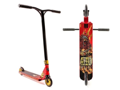 Трюковой самокат Lucky Jon Marco Gaydos Signature Pro Scooter Red/Gold - Фото № 1