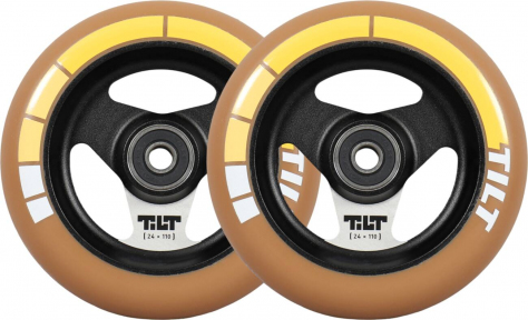 Колесо для трюкового самоката Tilt Stage I 2-Pack 110mm Gold Stripe - Фото № 1
