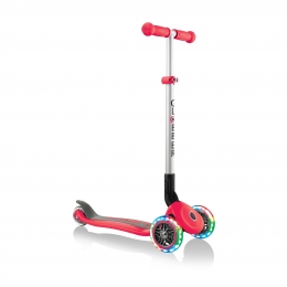 Самокат Globber Primo Foldable Lights 432-102-2 червоний