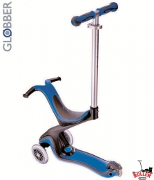 Самокат GLOBBER EVO 5 in 1 синій