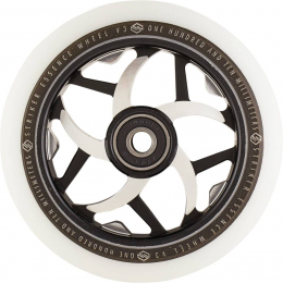 Колесо для трюкового самокату Striker Essence V3 White Pro Scooter Wheel 110 мм Black