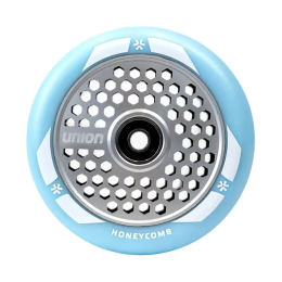 Колесо для трюкового самоката Union Honeycomb 110mm Blue/Silver