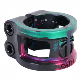 Затискач Oath Cage V2 Alloy 2 Bolt Green/Pink/Black