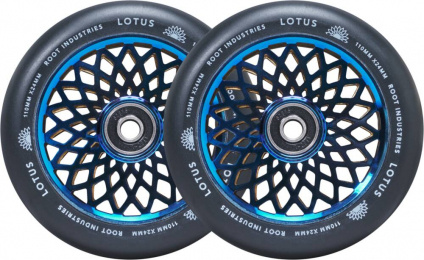 Колесо для трюкового самокату Root Lotus 2-Pack 110mm Blu-ray/Black