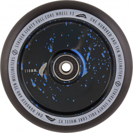 Колесо для трюкового самокату Striker Lighty Full Core V3 Black 110 X 24mm Blue Splash