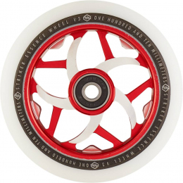 Колесо для трюкового самокату Striker Essence V3 White Pro Scooter Wheel 110 мм Red