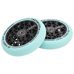 Колесо для трюкового самокату Oath Bermuda 120mm Black/Teal