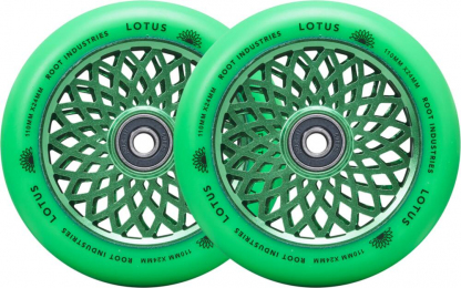 Колесо для трюкового самокату Root Lotus 2-Pack 110mm Radiant Green