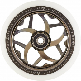 Колесо для трюкового самокату Striker Essence V3 White Pro Scooter Wheel 110 мм Metallic Black
