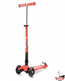 Самокат Maxi Micro Deluxe Foldable Bright Coral