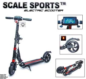 ЭЛЕКТРОСАМОКАТ SCALE SPORTS SS-01. ДИСПЛЭЙ УПРАВЛЕНИЯ! LED-ФОНАРИК!
