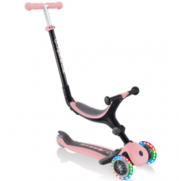 Самокат Globber Go Up Foldable Plus Lights Pastel Pink 743-210