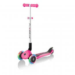 Самокат Globber Primo Foldable Lights 432-110 рожевий