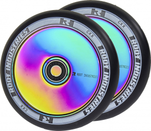Колесо для трюкового самокату Root Air Pro Scooter Wheels 2-pack 120mm Neochrome