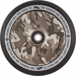 Колесо для трюкового самокату Striker Lighty Full Core V3 Black 110 X 24mm Snow Camouflage