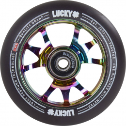 Колесо для трюкового самоката Lucky Toaster 110mm Neochrome/Black