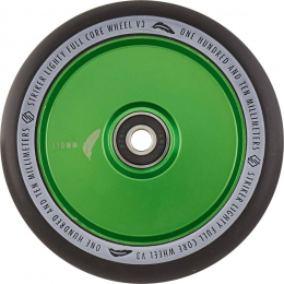 Колесо для трюкового самокату Striker Lighty Full Core V3 Black 110 X 24mm Green