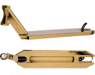 Дека Striker Lux 19.7 x 4.5 Gold Chrome